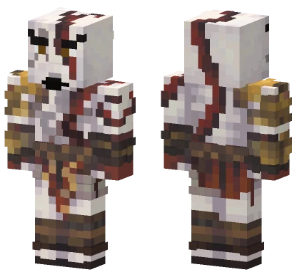 Kratos Skin Minecraft skin