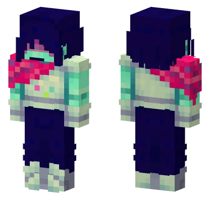 Kris Dark World Ver Deltarune Minecraft skin