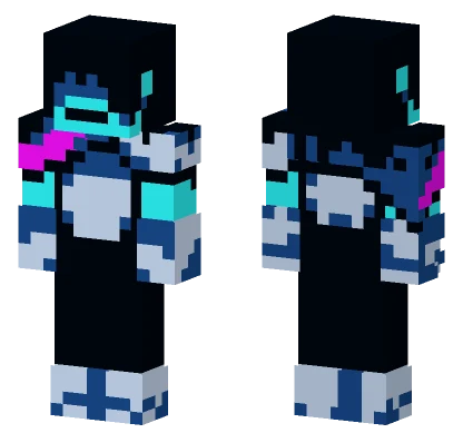 Kris Deltarune Minecraft skin