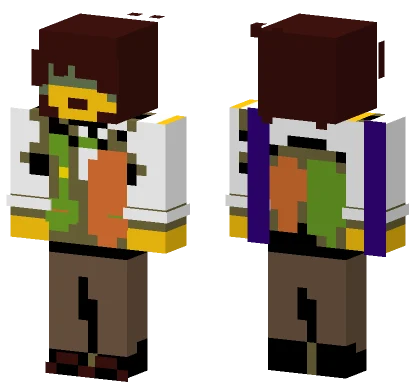 Kris in Flowery Outfit Minecraft skin