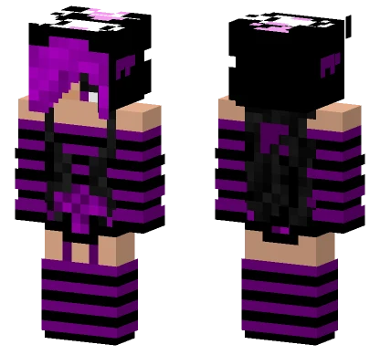 Kuromi Skin Minecraft skin