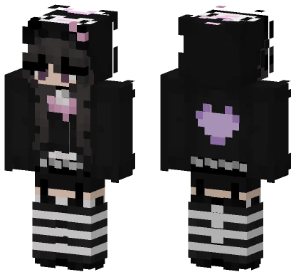 Kuromi Skin Minecraft skin