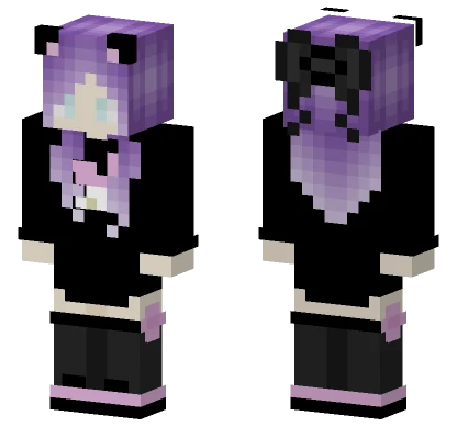 Kuromi Skin Minecraft skin