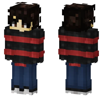 Kurt Cobain Sweater Minecraft skin
