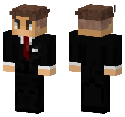 Kvba Suit Skin Minecraft skin