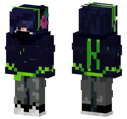 Kyle Doublelife Green Minecraft skin