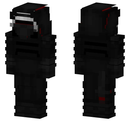 Kylo Ren Battle Ready Minecraft skin