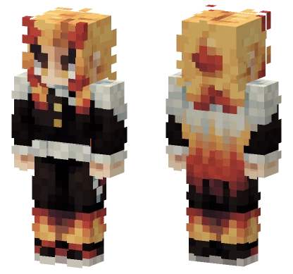 Kyojuro Rengoku Minecraft skin