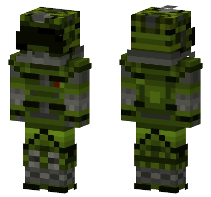 L Corp Pilot Minecraft skin
