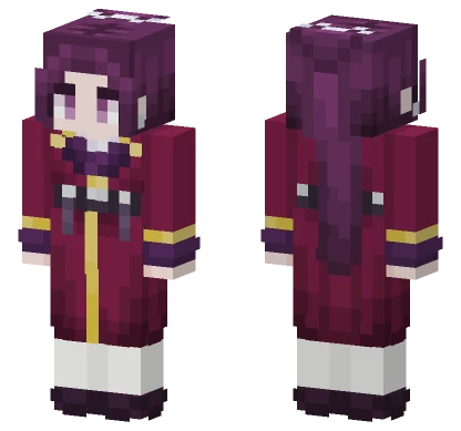 Lady Ah Duo Apothecary Minecraft skin