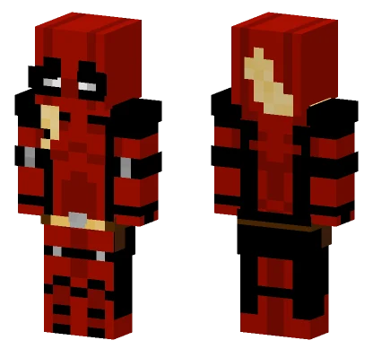Lady Deadpool Minecraft skin
