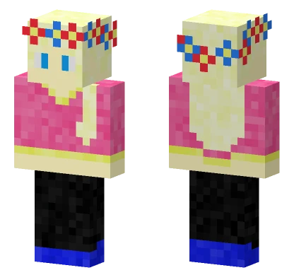 Lady Flower Minecraft skin