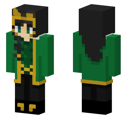 Lady Loki AoA Minecraft skin