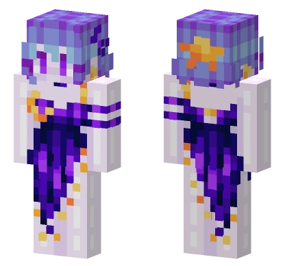 Lady Of The Moon Full Skin Minecraft skin