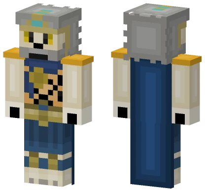 Lagravis Blue Outfit Minecraft skin