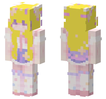 Lan Pink Minecraft skin