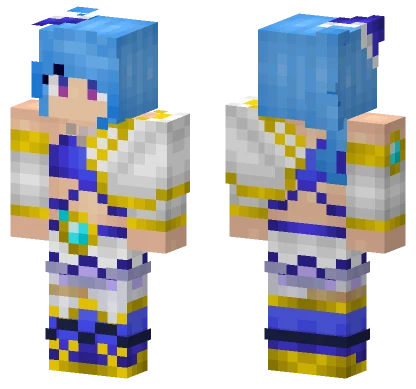 Lana Blue Outfit Minecraft skin