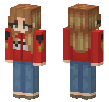 Lana Del Rey Ferrari Jacket Minecraft skin
