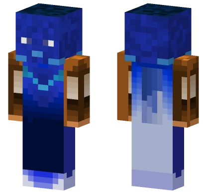 Lapis Golem Minecraft skin
