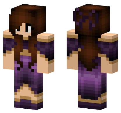 Larian1234 Purple Outfit Minecraft skin
