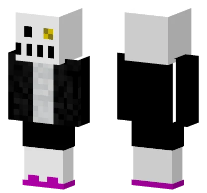 Last Breath Resurrection Sans Remade Minecraft skin