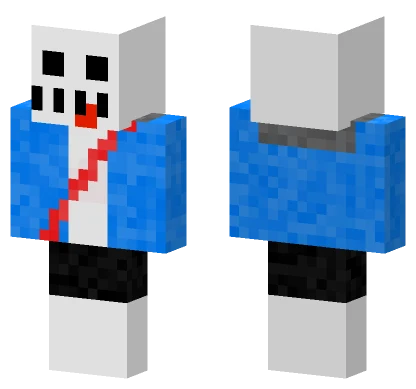 Last Breath Sans Phase 2 Minecraft skin