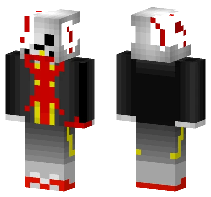 Last Breath Sans Phase 20 Minecraft skin