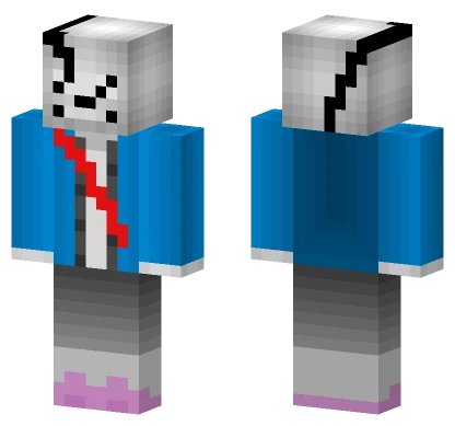 Last Breath Sans Phase 3 Minecraft skin