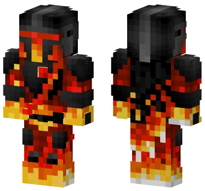 Lava Mando Minecraft skin