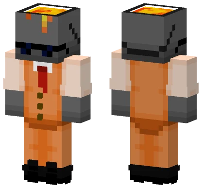 Lava Suit Minecraft skin