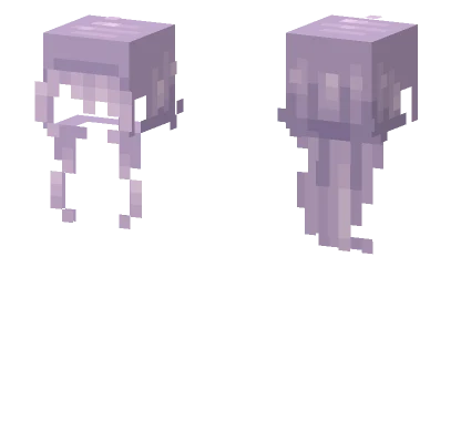 Lavender Breeze Hair Minecraft skin