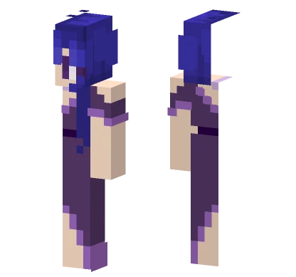 Lavender Girl Minecraft skin