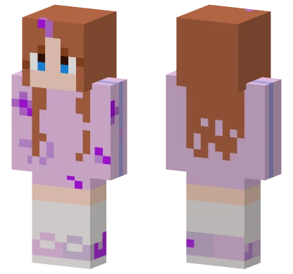 Rosie's Grape Splash Outfit Minecraft skin