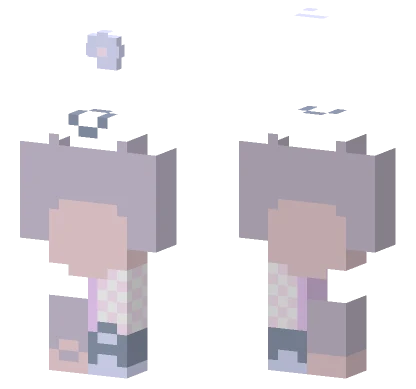 Lavender Raffle Prize Minecraft skin