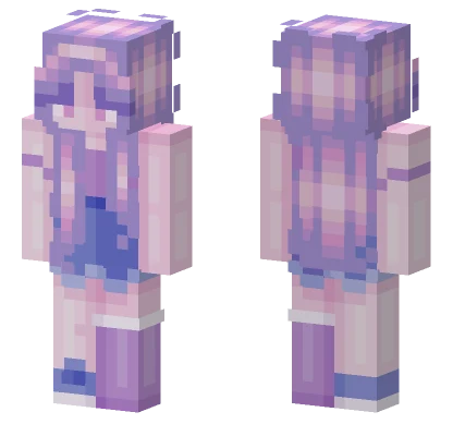 Lavender RCE Minecraft skin