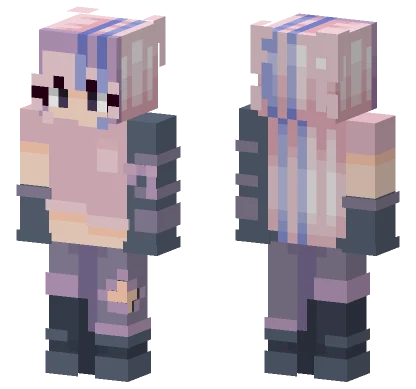 Lazy Girl Skin Minecraft skin
