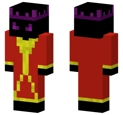 Le Roi Ender Minecraft skin