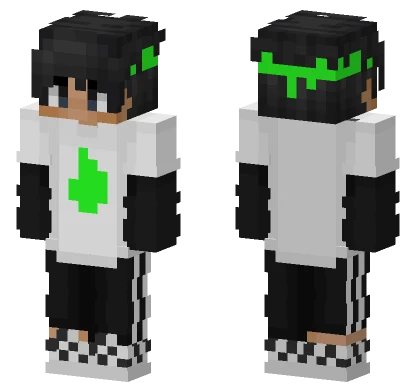 Leaf Sapnap Minecraft skin
