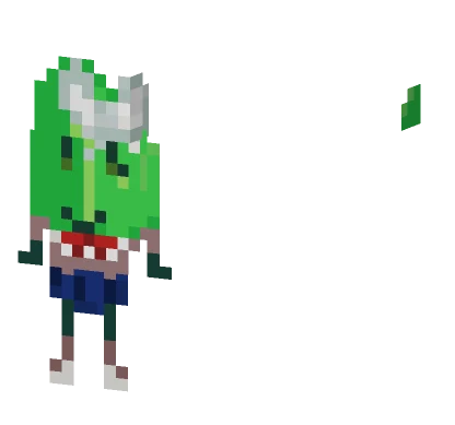 Leafy Doki Doki Minecraft skin