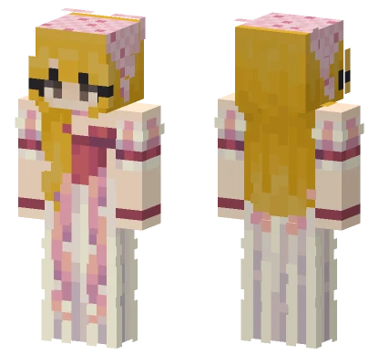 Leah Pinkformal Minecraft skin