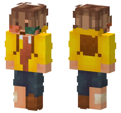 Leg Update Copper Minecraft skin