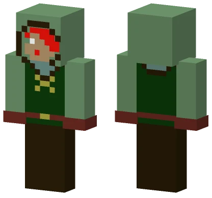 Lego Minifigure Girl Minecraft skin