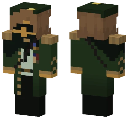 Leiutenant Visionary Squad Minecraft skin