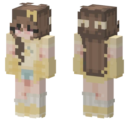 Lemon Meringue Pie Minecraft skin