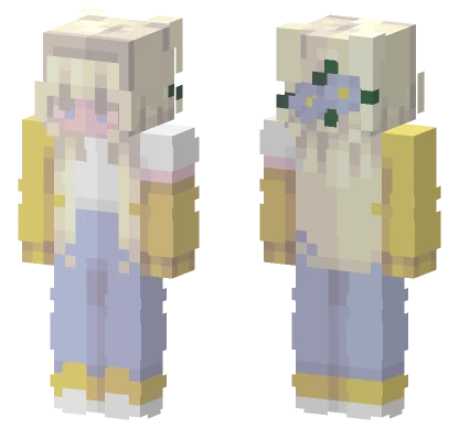 Lemonade Girl Minecraft skin