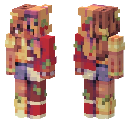 Lemons and Cherries Collab Minecraft skin