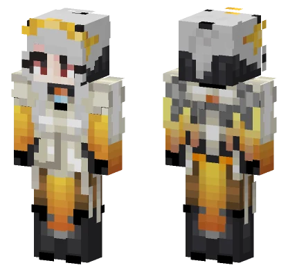Lennlin Mercy Minecraft skin