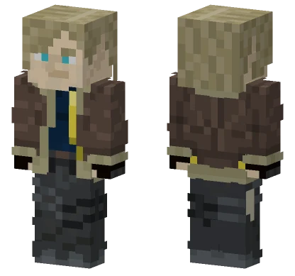 Leon Jacket Re4r Minecraft skin