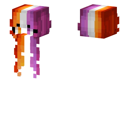 Lesbian Pride Skin Minecraft skin