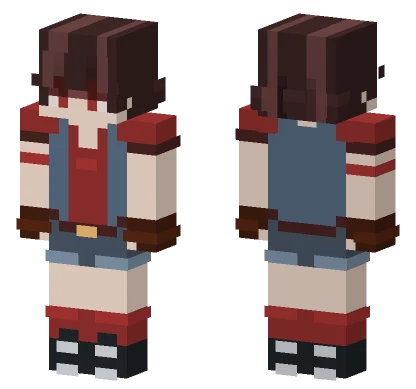 Let Down Girl Minecraft skin